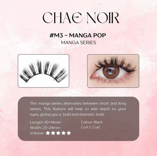 Manga Pop #M3 Magnetic Eyelashes